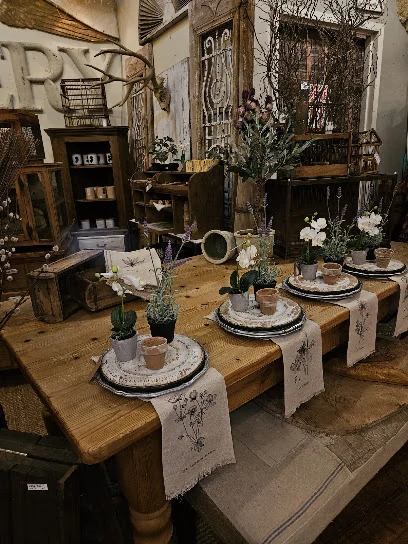 Recycled Relics and Antique Chic